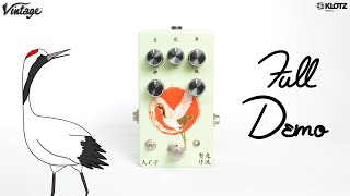 ACP Crane Repeator 白鶴亮翅 DEMO | Multi Tap Dual Delay Pedal + Self-Oscillation | Handmade in Hong Kong