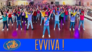 EVVIVA! Gianni Morandi ft. Jovanotti BALLO DI GRUPPO + BALLO DI SPALLE || BAILA CON LUIS 2023