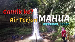 FAMILY TRIP TO THE MOST BEAUTIFUL WATERFALL IN TAMBUNAN, SABAH | MAHUA WATERFALL