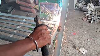 How to make a ladder fitting #welding #grill