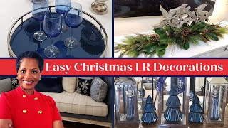 Easy Christmas Decorations!  Decorating The Living Room For Christmas