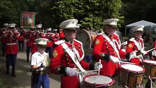 Blackskull fife and drum flute band @ Scarva 2024