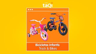 Bicicleta Infantil Track & Bikes Arco Íris