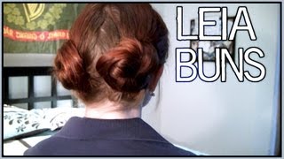 Star Wars Hair - Leia Double Buns