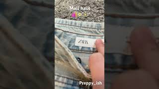 Mall haul🤍🐚🐬 #unboxing #fashion #haul