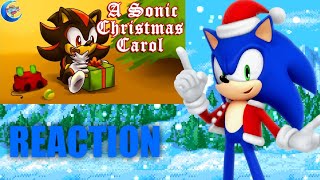 I'M SHADOW'S NEPHEW?!! | Sonic REACTS To A Sonic Christmas Carol *REACTION*