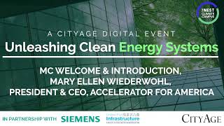 Unleashing Clean Energy Systems | MC Welcome & Introduction