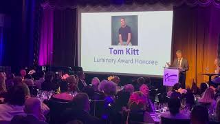 Tom Kitt Received 2023 Luminary Award by the New York City Children's Theater