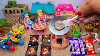 Miniature Chocolate Paratha Recipe | Dairy Milk Chocolate Recipe | Paratha Recipe |Chocolate Recipe