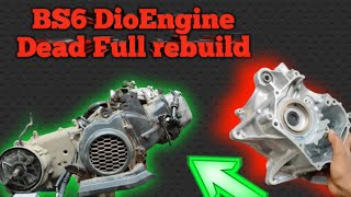 ENGINE REBUILD | Honda BS6 Dio Engine dead Accident....