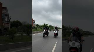 NS200 vs Hyosung GT 🔥￼ #ns200 #pulsarns200