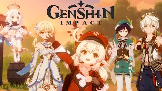 Genshin Impact 3.1 Event Cutscene - Of Ballads and Brews Event Japan Dub English Sub