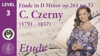 Etude in D Minor Op.261 no.53, by C. Czerny - RCM Studies Gr. 3 - 2015 edition