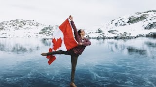 Figure Skating On Top Of The World | Shot in 4k!