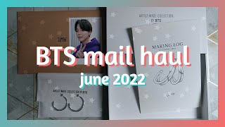 💌 BTS mail haul #7 (incl. Jimin's Red Carving Earrings unboxing) - June 2022 💌