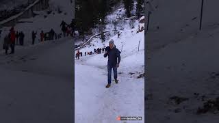 exploring in kufri shimla in slow motion