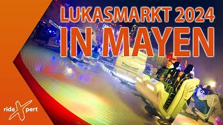 Lukasmarkt in Mayen 2024 | Rundgang by RideXpert in 4K