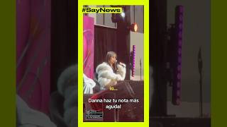 Danna Paola en VidCon trata de hacer su nota más aguda!!