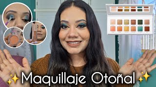 Maquillaje Para Otoño| Paleta Iconic London Beachsode Babe 🍂 Fácil y Rápido