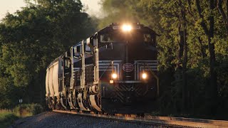 ALL 20!! NS 1066 *New York central* leads a fast 123 through Georgetown,KY