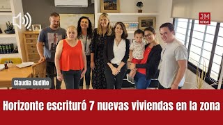 Cooperativa Horizonte logró escriturar 7 viviendas en Jesús María y Colonia Caroya