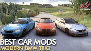 BEST Car Mods MODERN BMW TRIO 2021 | Assetto Corsa Car Mod Showcase