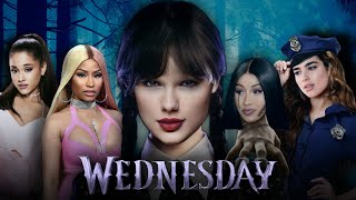 Celebrities Attacked by Thing Cardi (Wednesday Parody)