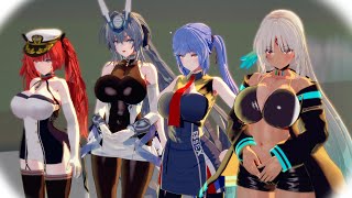 カメラverニュージャージー・マサチューセッツ・エセックス・ホノルル  gomi gomi gomi NewJersey,Massachusetts,Essex,Honolulu/MMDアズールレーン