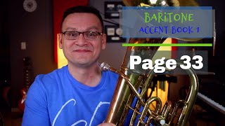 BARITONE Accent Book 1 Page 33