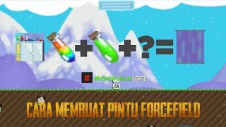 Cara Membuat Pintu Forcefield Mahal - Growtopia Indonesia