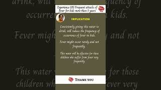 103 அனுபவ குறிப்புகள்  5 வயதுக்கு மேற்பட்ட குழந்தைகளுக்கு அடிக்கடி காய்ச்சல் #shorts