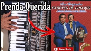 Prenda Querida -Los Cadetes de Linares - Tutorial acordeon de teclas