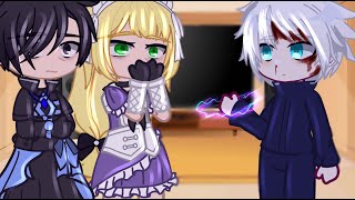 Black Summoner React To Gojo Satoru || Gacha React