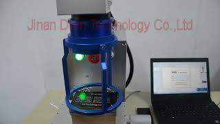 Hand Control 30w fiber marking machine