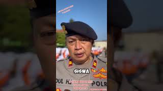 Latihan Baris Berbaris bersama Polres Ponorogo