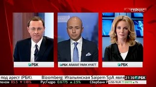 Александр Просвиряков. Обвал нефти и рубля. РБК-ТВ. 12.01.2016