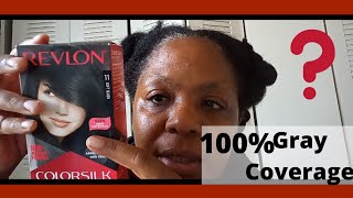 Revlon Color Silk Hair Dye : 100%gray coverage or not?