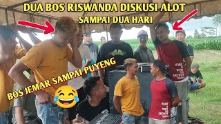 diskusi alot antara Mahardika dan cakwan Riswanda