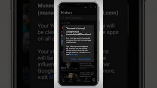 Delete Watch History On YouTube💡#youtube #youtubetips #youtubeshorts #yt #youtubevideo