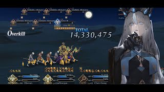 [ FGO NA ] Morgan casually doing 14M Damage - Advanced Quests Part 3 - Bones Smashing