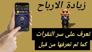 طريقة زيادة ارباحك في هامستر طوال اليوم مع الحفاظ على أمان حسابك hamster Kombat