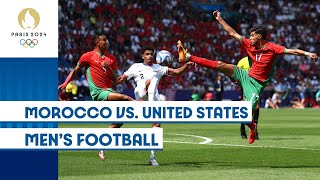 🇲🇦 Morocco vs. United States 🇺🇸 | Men's Football | #Paris2024 Highlights