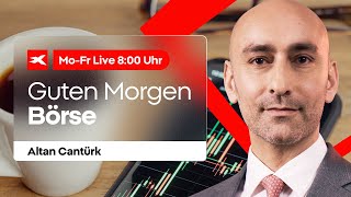 Guten Morgen BÖRSE! LIVE mit Altan Cantürk 🔴 Wall Street, Börse, Trading und mehr 🔴 14.10.2024