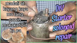 DIY pano mag repair ng solonoid starter #kagulong official #DIY #startersolonoid