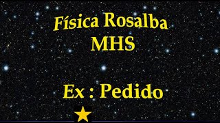 Física 2 - MHS - Período de um pêndulo