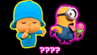 Pocoyo, Peppa Pig & Minions Sound Variations Compilation | Tweet