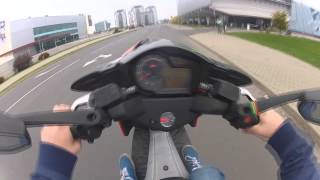 [Scooter-Power.lv] Aprilia Sr50r wheelie (stock)