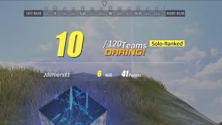 First game finished top 10 (rules of survival)