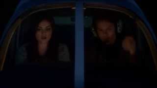 Pretty Little Liars 2x23 -  Aria & Duncan In The Plane