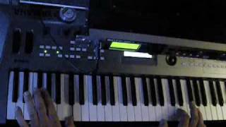 Russian Privjet played live on keyboard ( Through Motif-Rack )